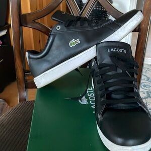 Lacoste Men's Black Sneakers